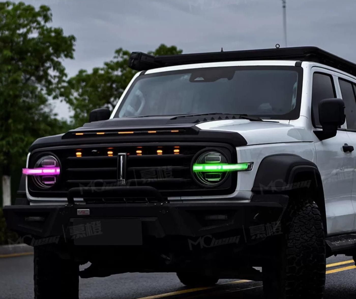 GWM Tank 300 Colorful Daytime Running Lights