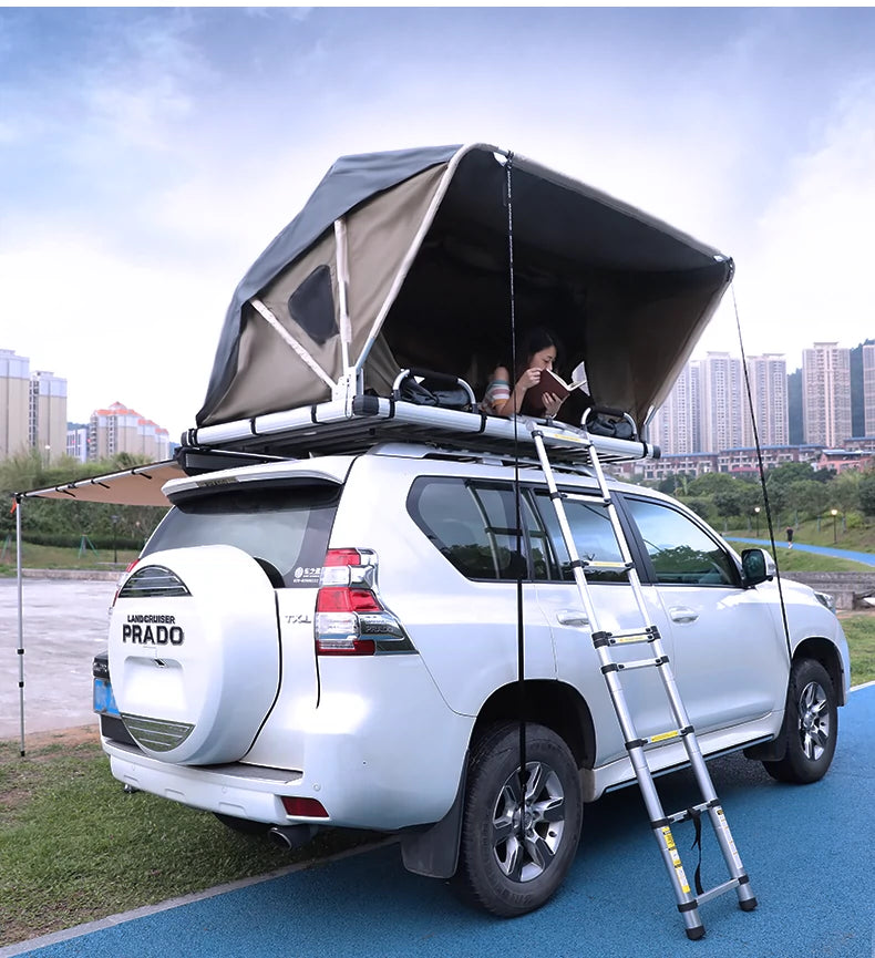 roof tent 500 GWM Tank 300 Roof Tent Fully Automatic Hard Shell