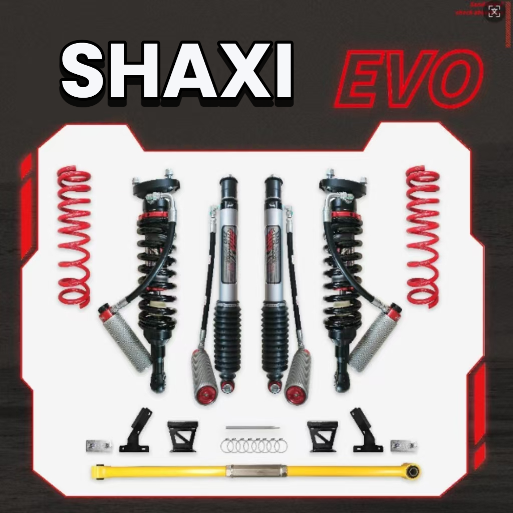 GWM Toyota Fortuner EVO 65 SHAXI Nitrogen-Filled Adjustable Shock Absorbers(2 inches)