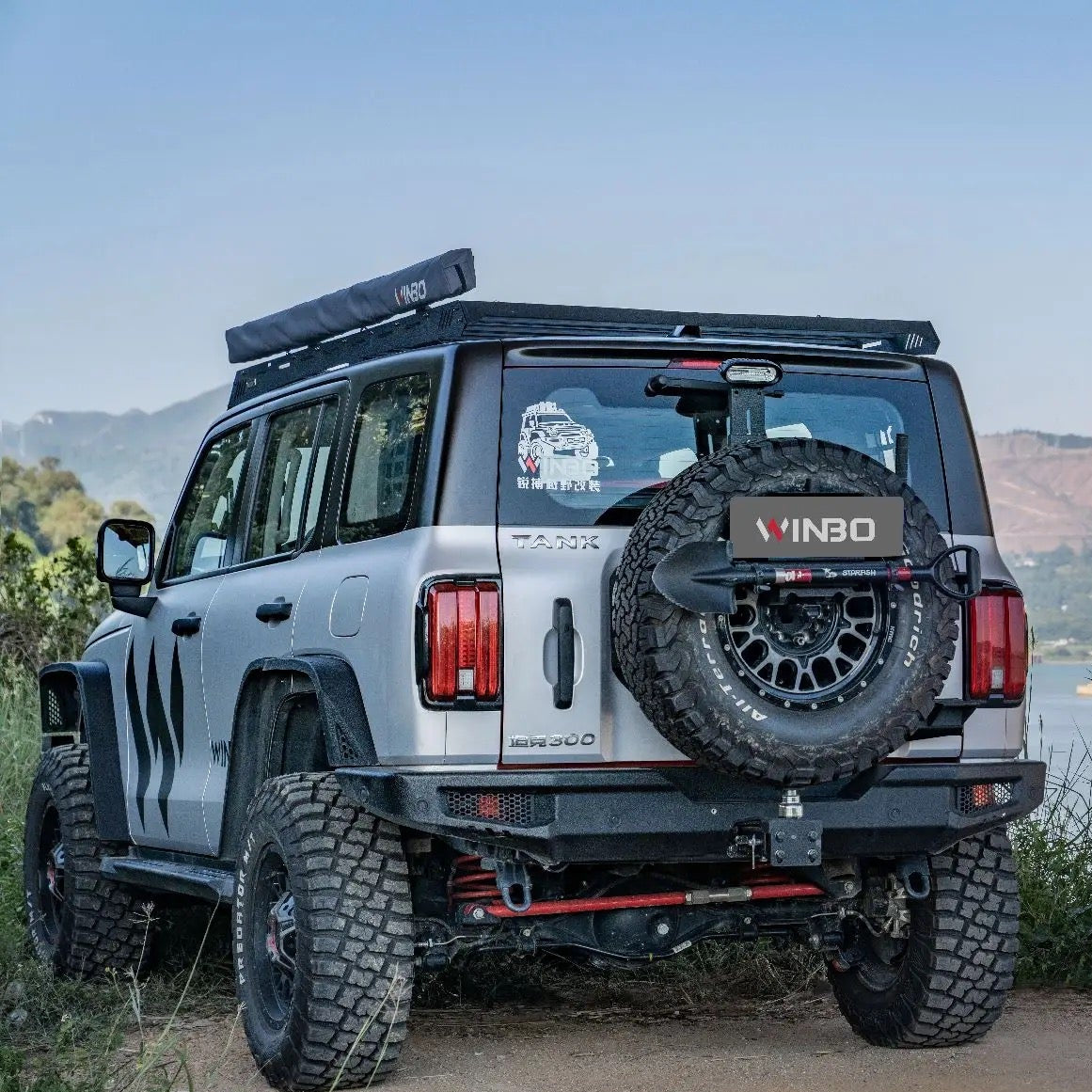 GWM Tank 300 Multifunctional Rear Platform Spare Tire Bracket