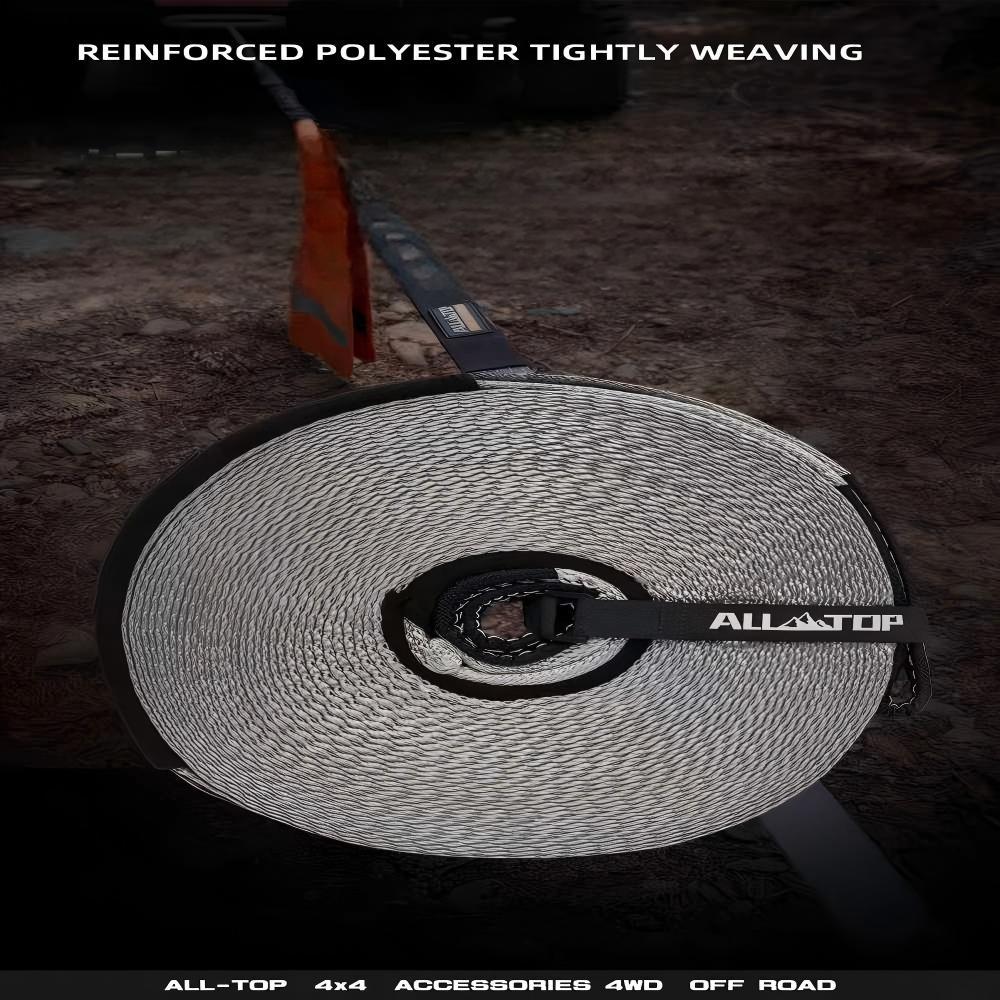 GWM All Models ALL-TOP Winch Extension Strap-Grey