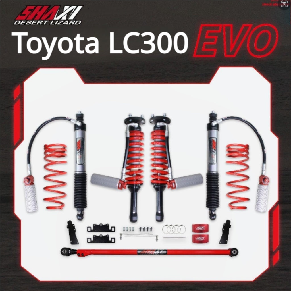 GWM Toyota LC300 EVO 73 SHAXI Nitrogen-Filled Adjustable Shock Absorbers(2 inches)