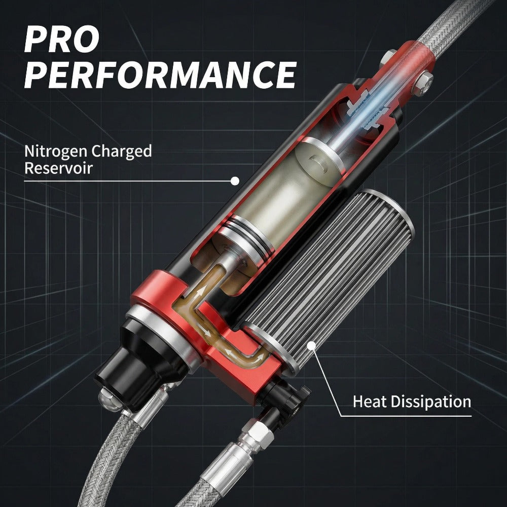 Toyota LC71 SHAXI Nitrogen-Filled Adjustable Shock Absorbers