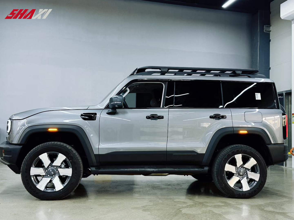 BAIC BJ40E with SHAXI EVO73A suspension kit installed – photo 2