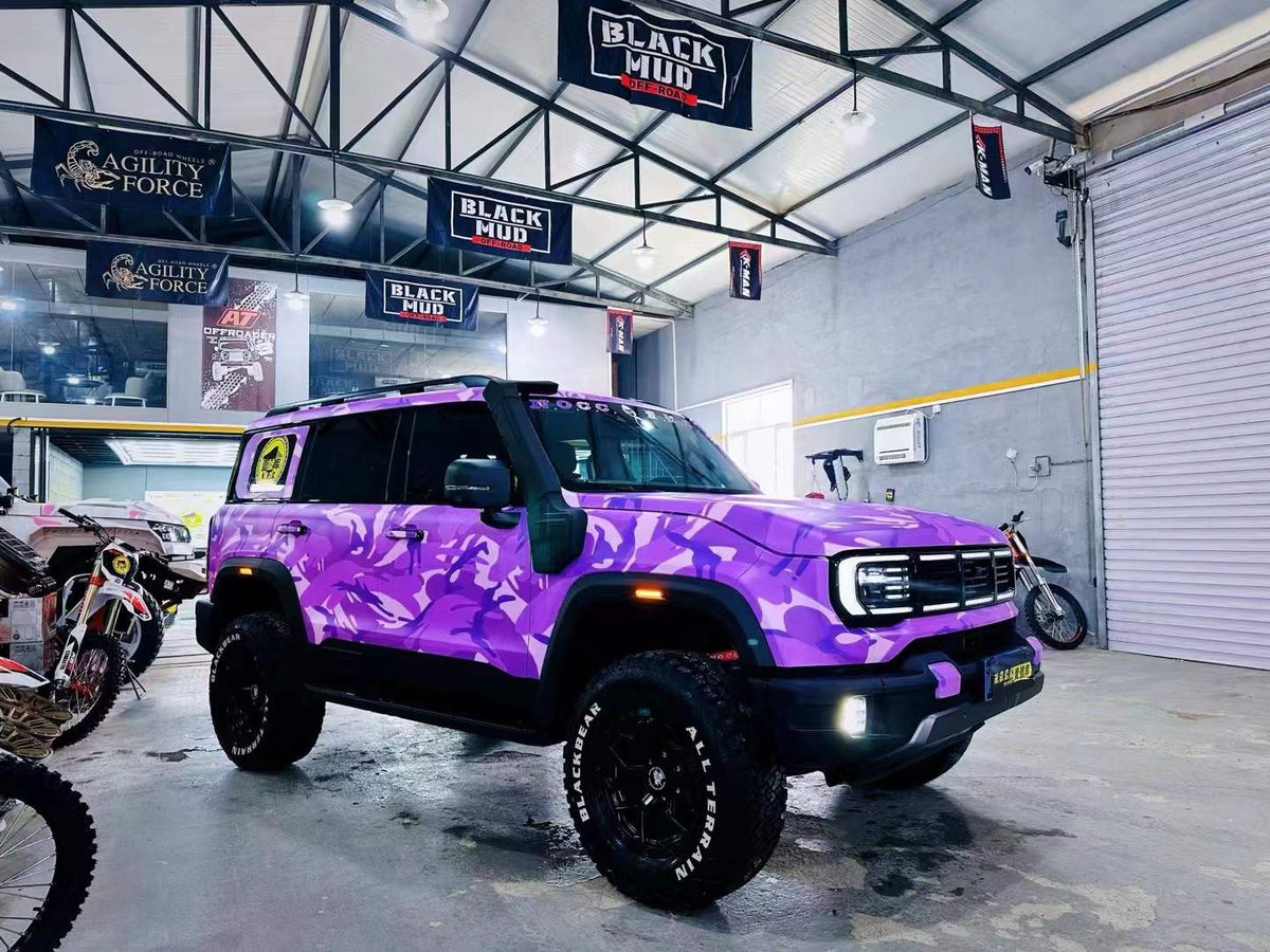 BAIC BJ41 with SHAXI EVO65 suspension kit installed – photo 9