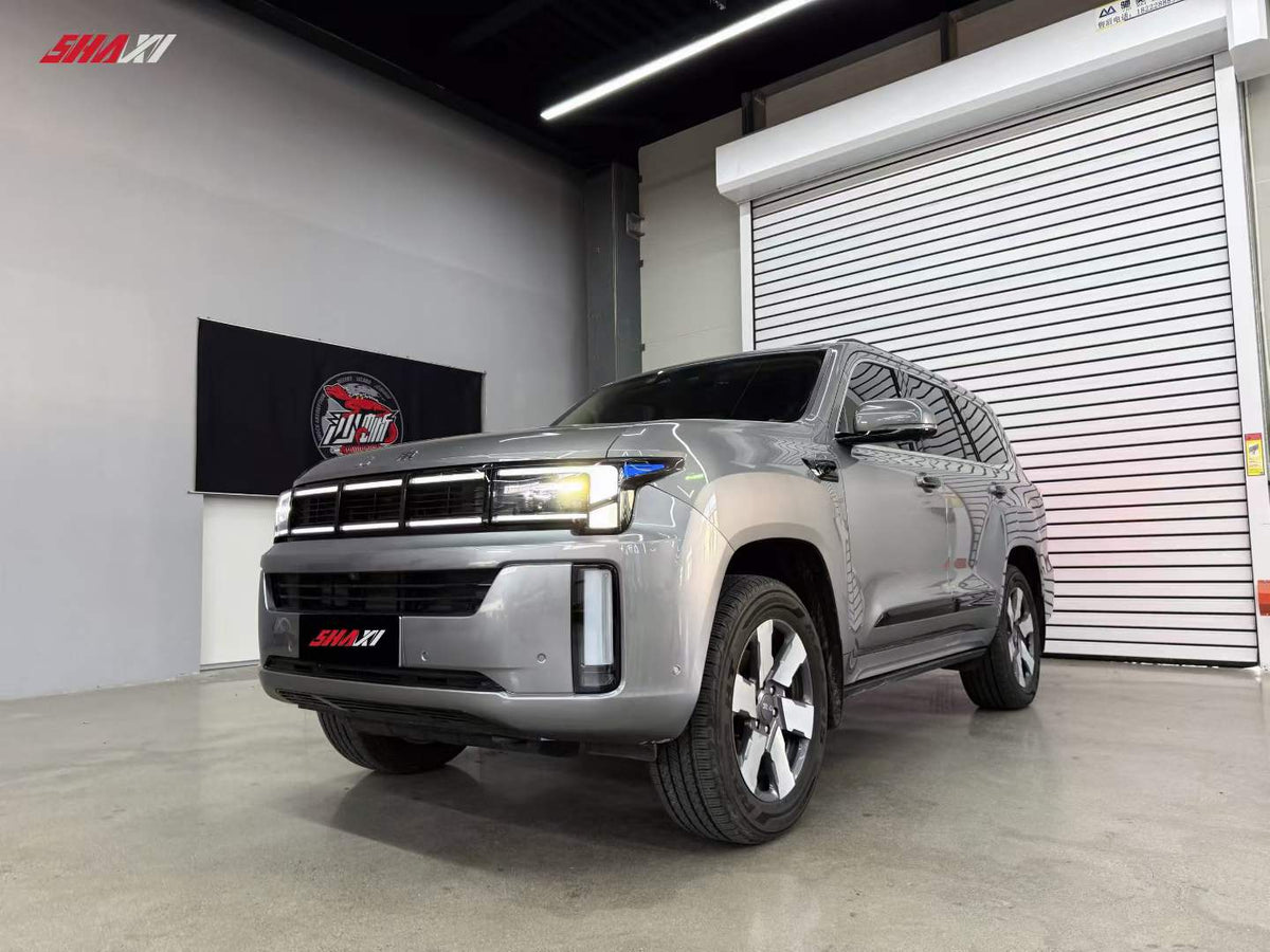 BAIC BJ60 with SHAXI EVO65 suspension kit installed – photo 2