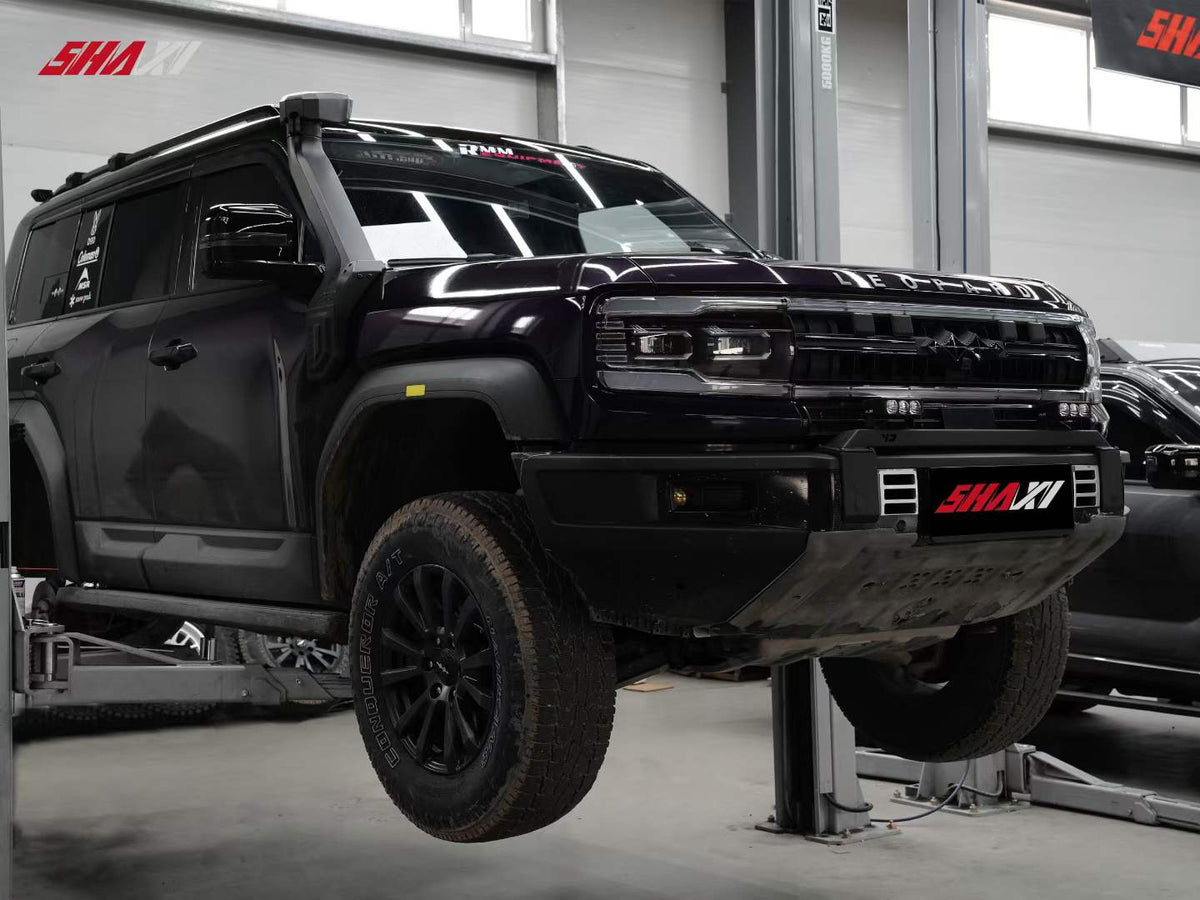 BYD Leopard 5 with SHAXI EVO73A suspension kit installed – photo 2