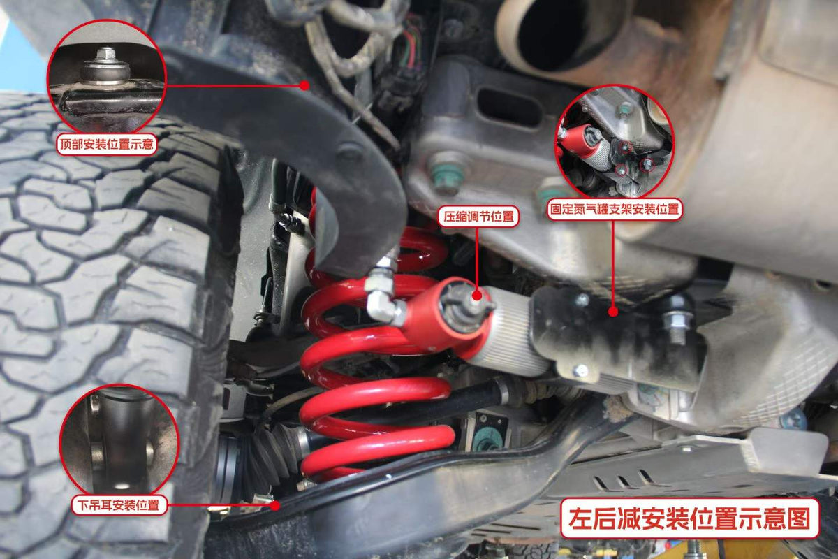 BYD Leopard 5 with SHAXI EVO73A suspension kit installed – photo 21