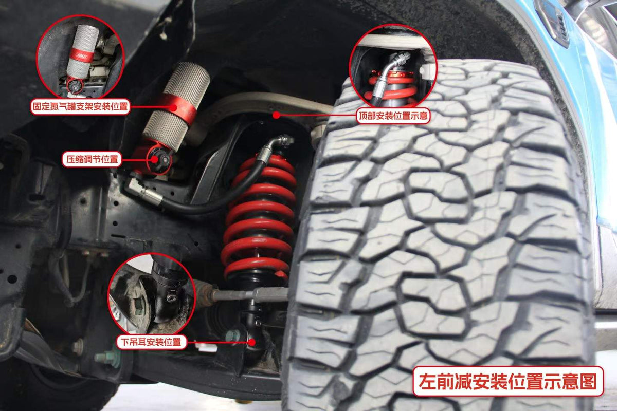 BYD Leopard 5 with SHAXI EVO73A suspension kit installed – photo 22