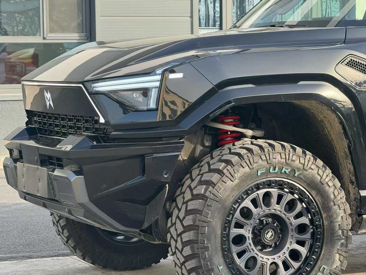 Dongfeng M-Hero M817 with SHAXI EVO73A suspension kit installed – photo 19