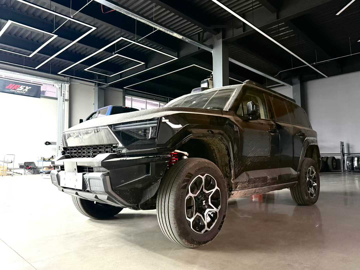 Dongfeng M-Hero M817 with SHAXI EVO73A suspension kit installed – photo 25