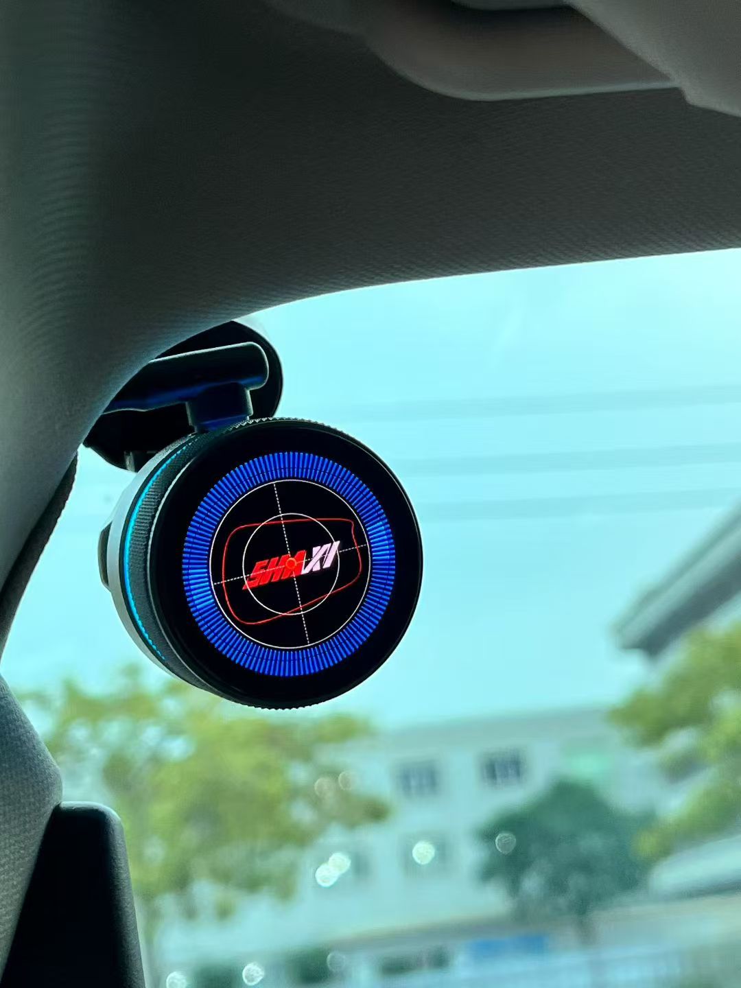 SHAXI E-Control damping control knob installed in the cabin