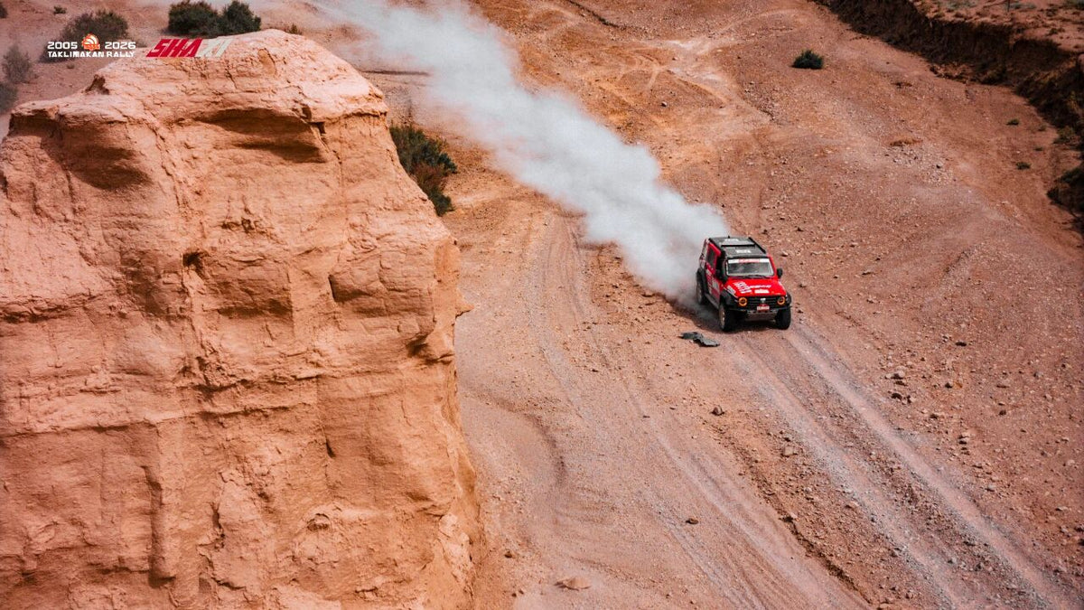 Taklimakan Rally stage – SHAXI HRSX Fire Blade series