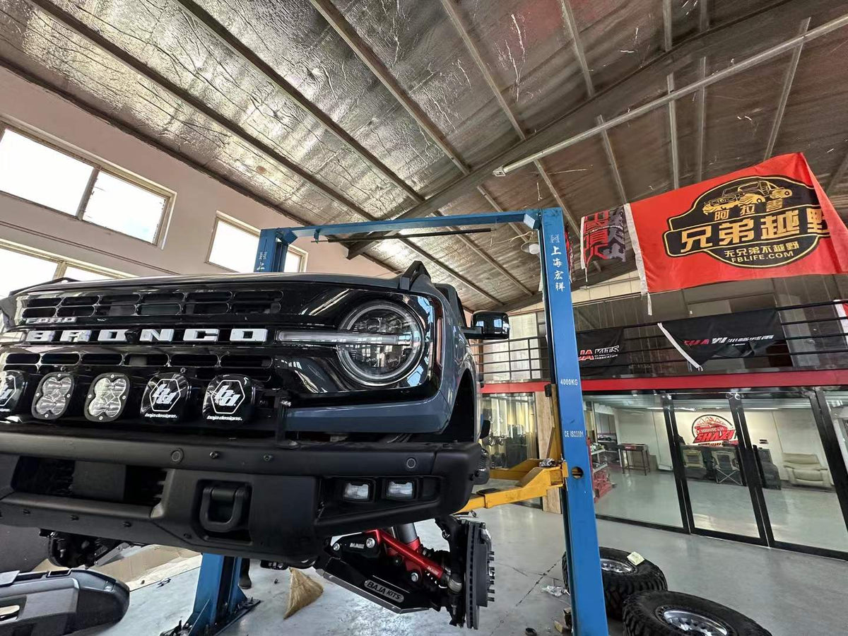 Ford Bronco (Bronco Raptor Conversion) with SHAXI EVO73A suspension kit installed – photo 11