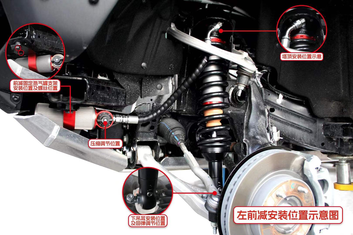 Ford Bronco with SHAXI EVO73A suspension kit installed – photo 7