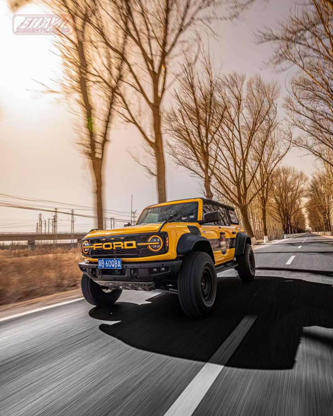 Ford Bronco with SHAXI EVO73A suspension kit installed – photo 51