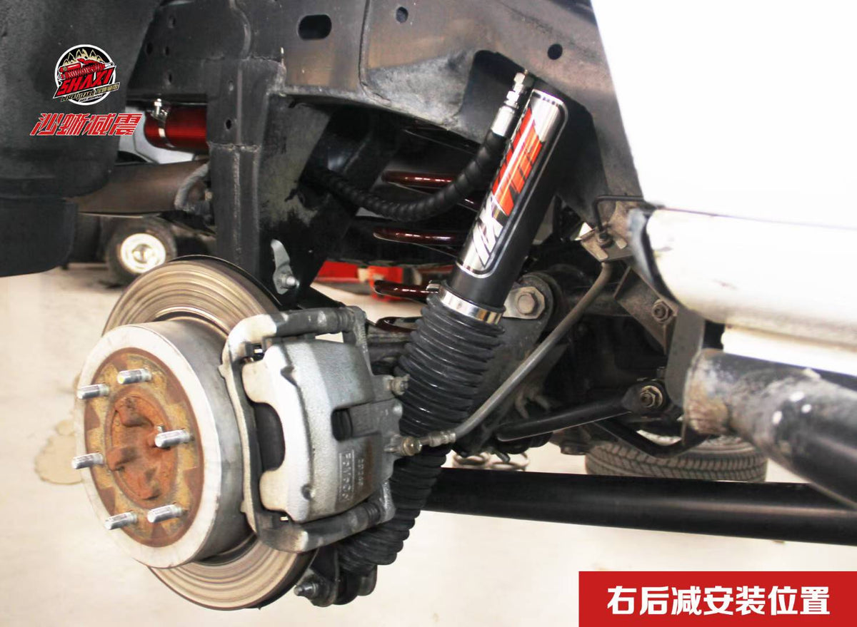 Ford Everest with SHAXI EVO73A suspension kit installed – photo 26
