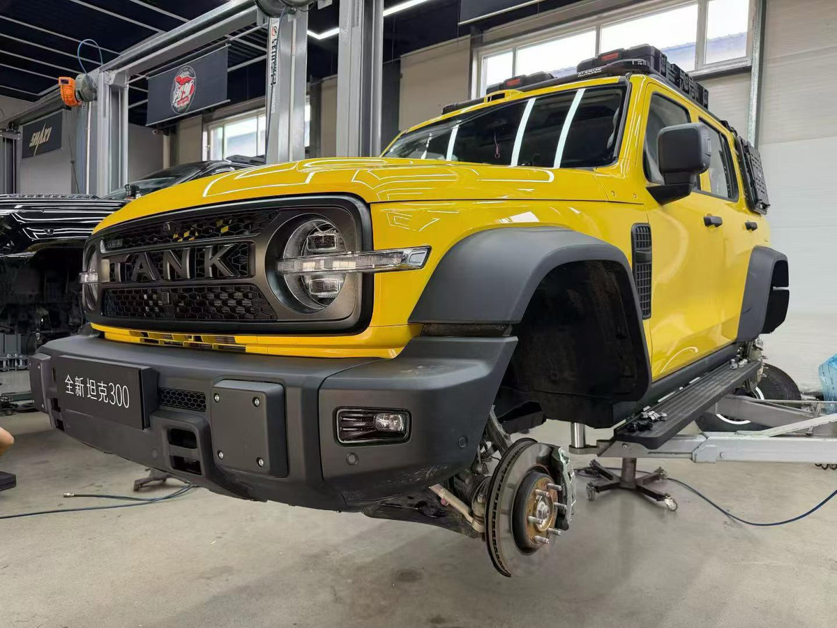 GWM 2026 Tank 300 with SHAXI W65 / EVO73 suspension kit installed – photo 2