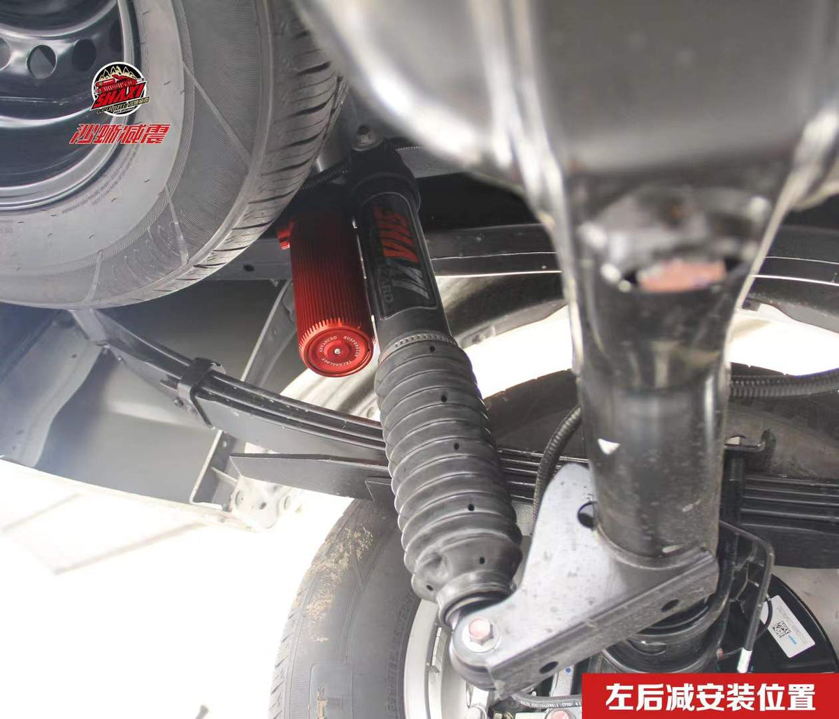 GWM Cannon with SHAXI EVO65 suspension kit installed – photo 5
