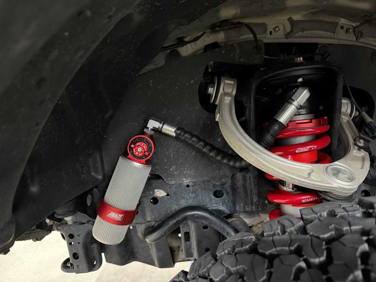 GWM Huo Pao with SHAXI EVO73A suspension kit installed – photo 3