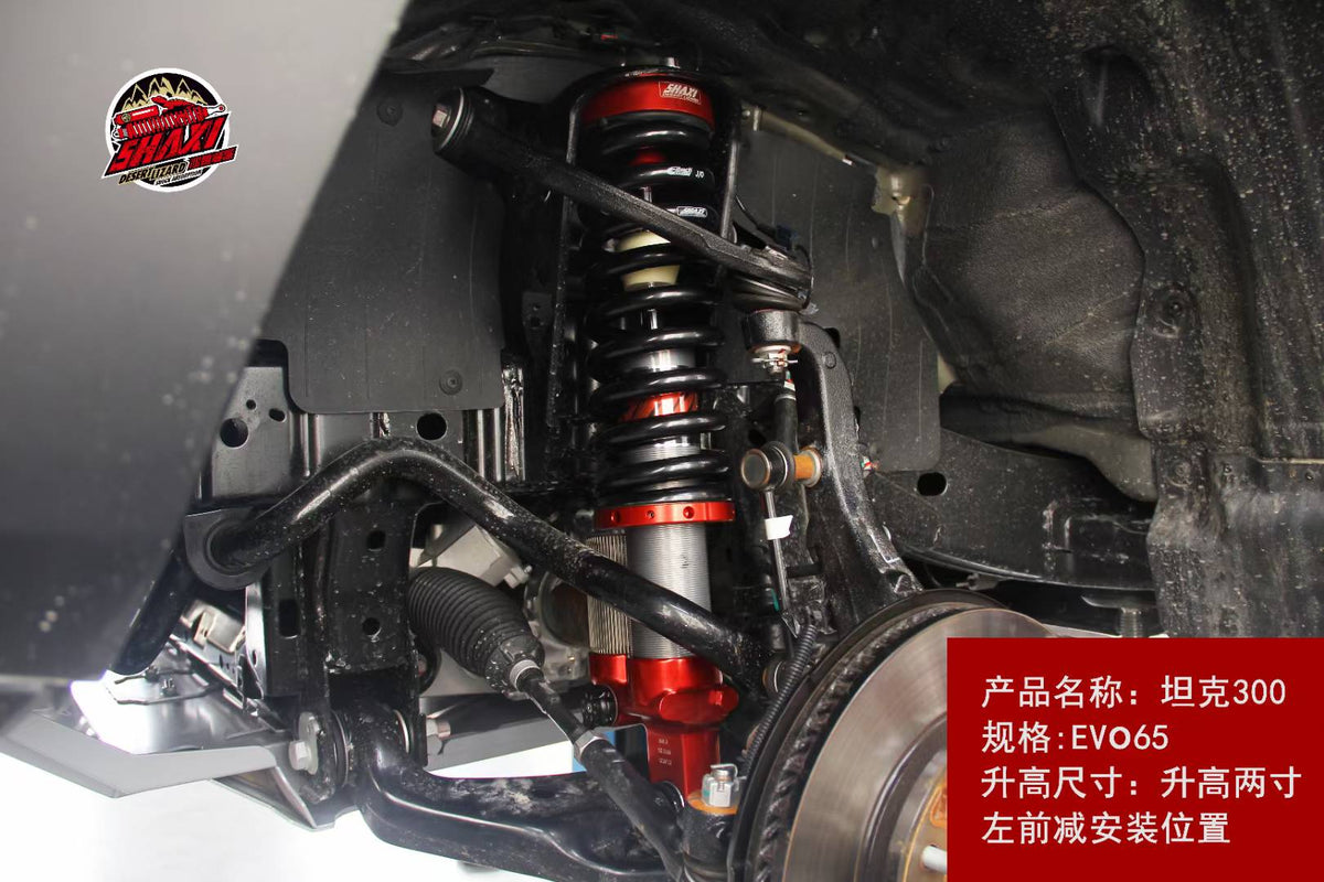 GWM Tank 300 with SHAXI EVO65 suspension kit installed – photo 2