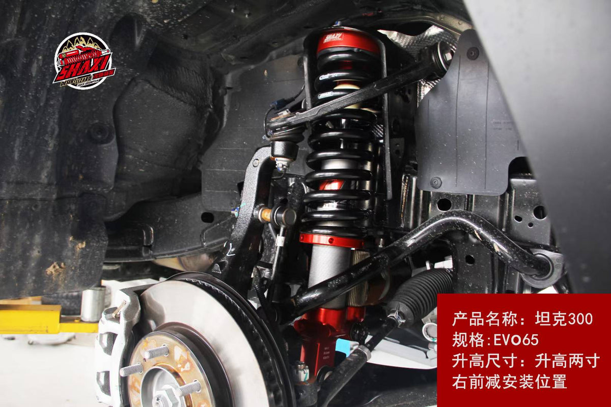 GWM Tank 300 with SHAXI EVO65 suspension kit installed – photo 3