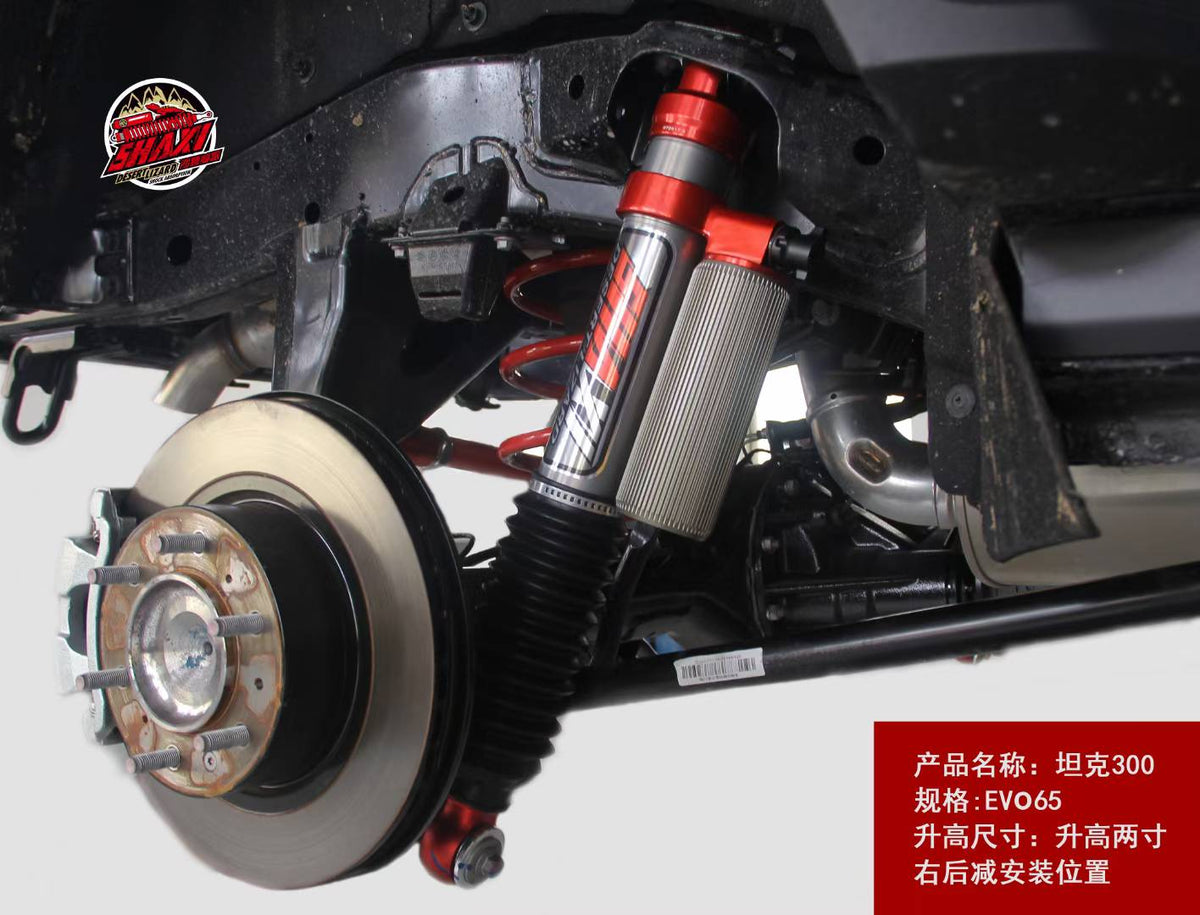 GWM Tank 300 with SHAXI EVO65 suspension kit installed – photo 6