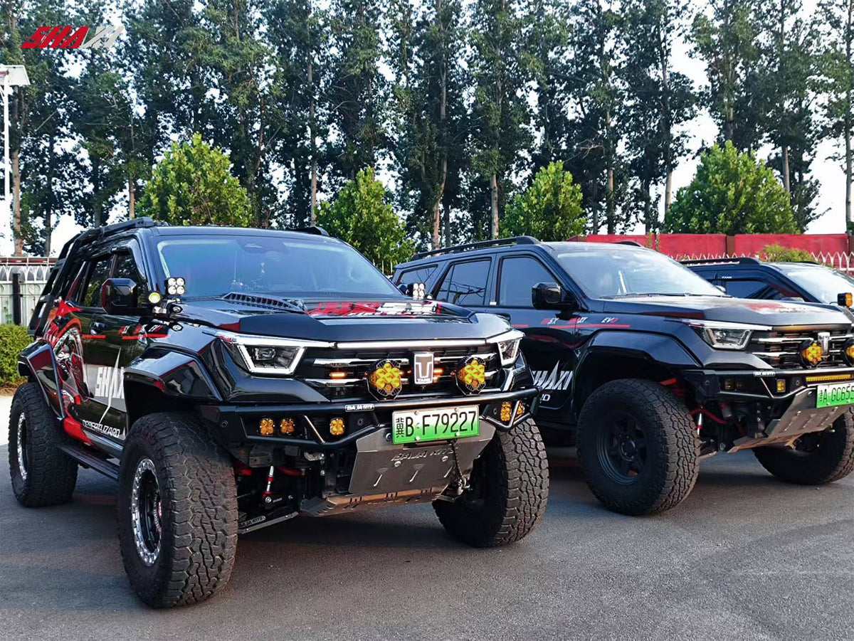 GWM Tank 400 Hi4-T PHEV with SHAXI EVO73A suspension kit installed – photo 1