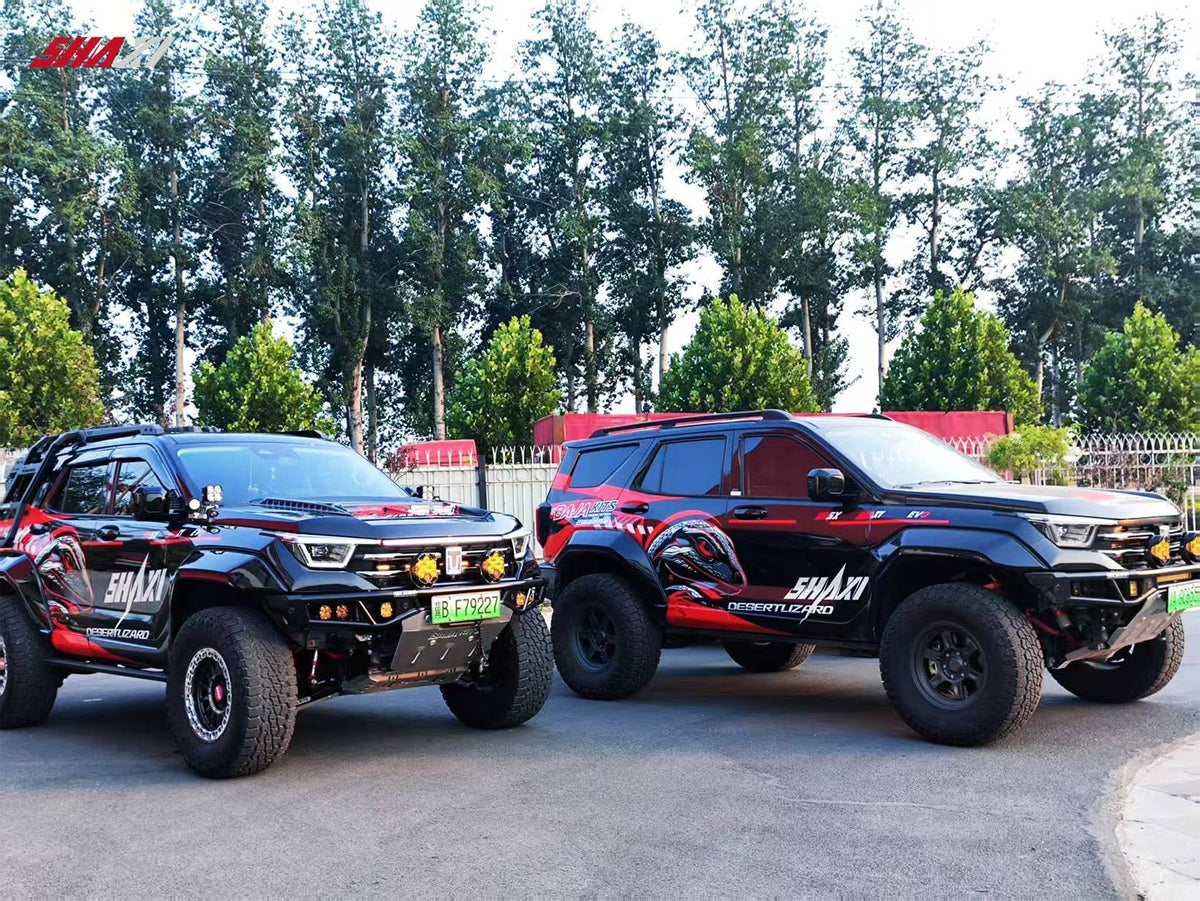 GWM Tank 400 Hi4-T PHEV with SHAXI EVO73A suspension kit installed – photo 3