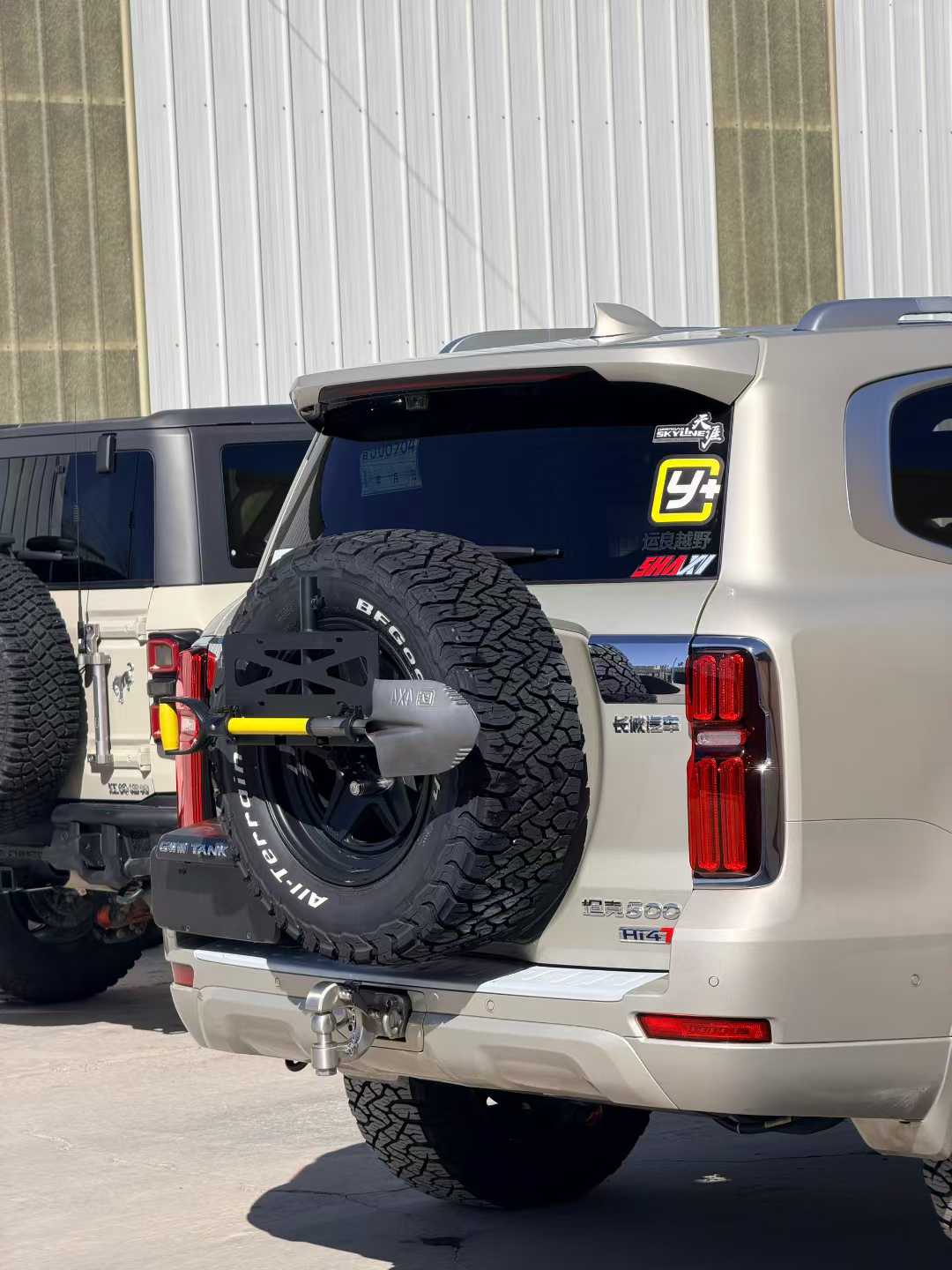 GWM Tank 500 with SHAXI EVO73A suspension kit installed – photo 4