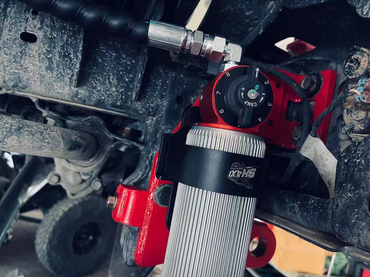 Jeep Wrangler JK with SHAXI EVO73A suspension kit installed – photo 1