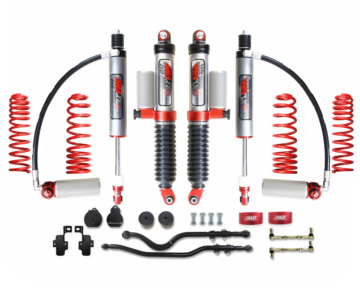 SHAXI EVO73A nitrogen suspension kit for Jeep Wrangler JK – product photo