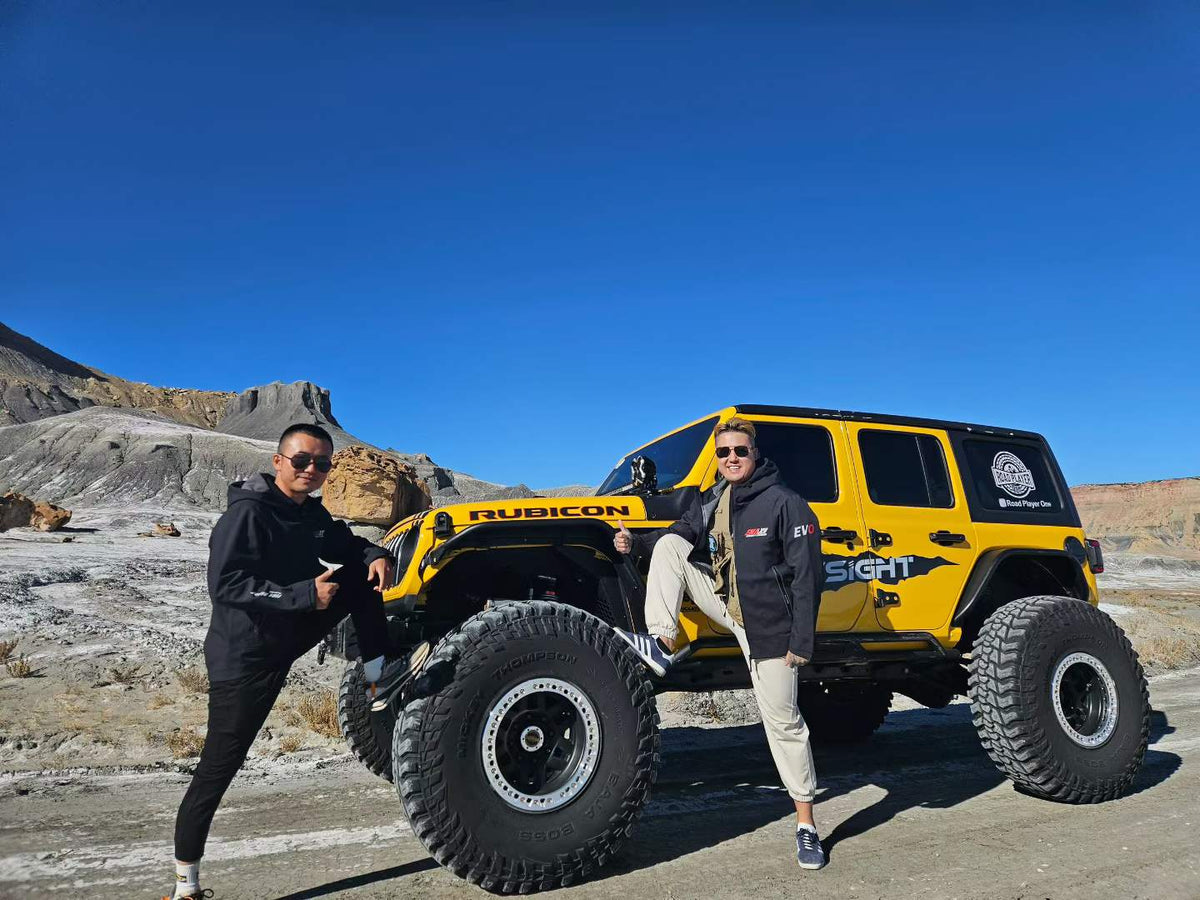 Jeep Wrangler JL with SHAXI EVO73A suspension kit installed – photo 1
