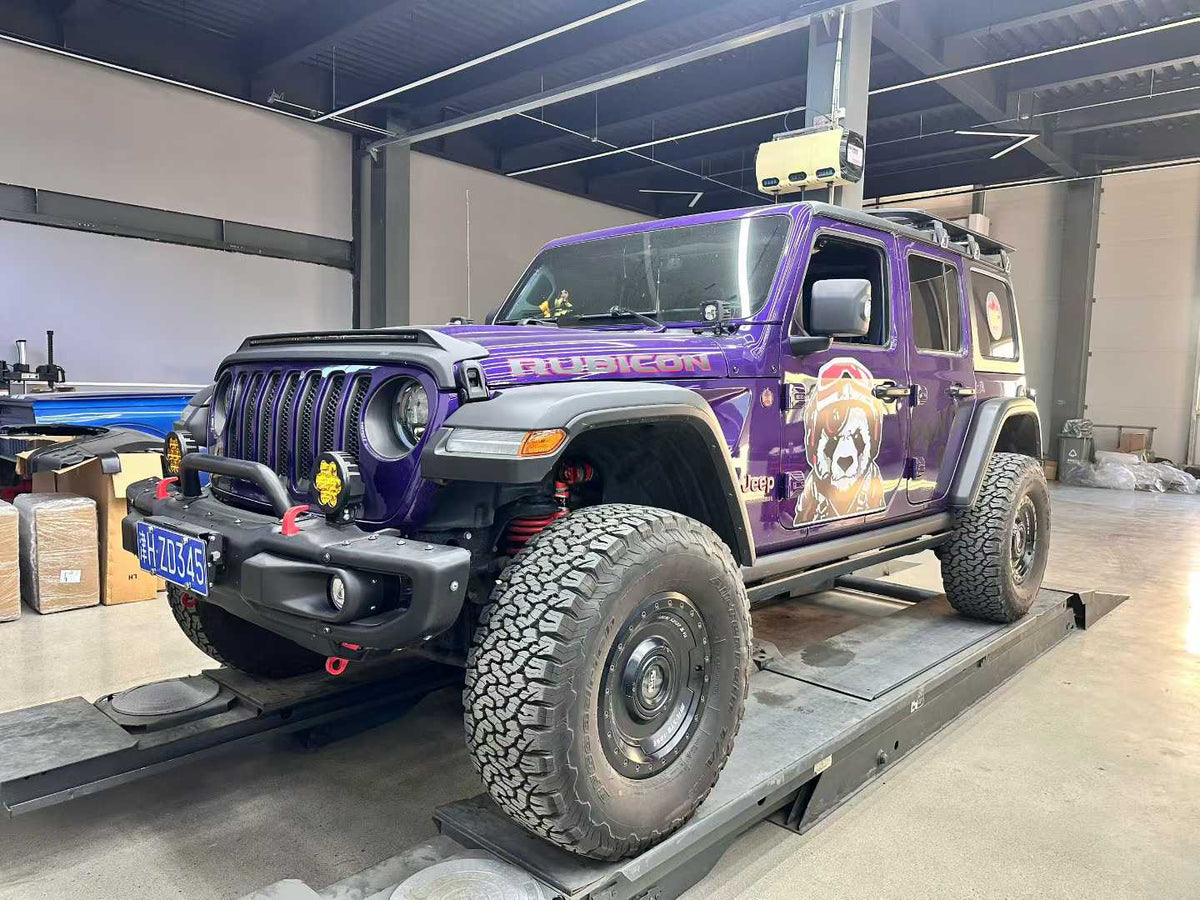 Jeep Wrangler JL with SHAXI EVO73A suspension kit installed – photo 16