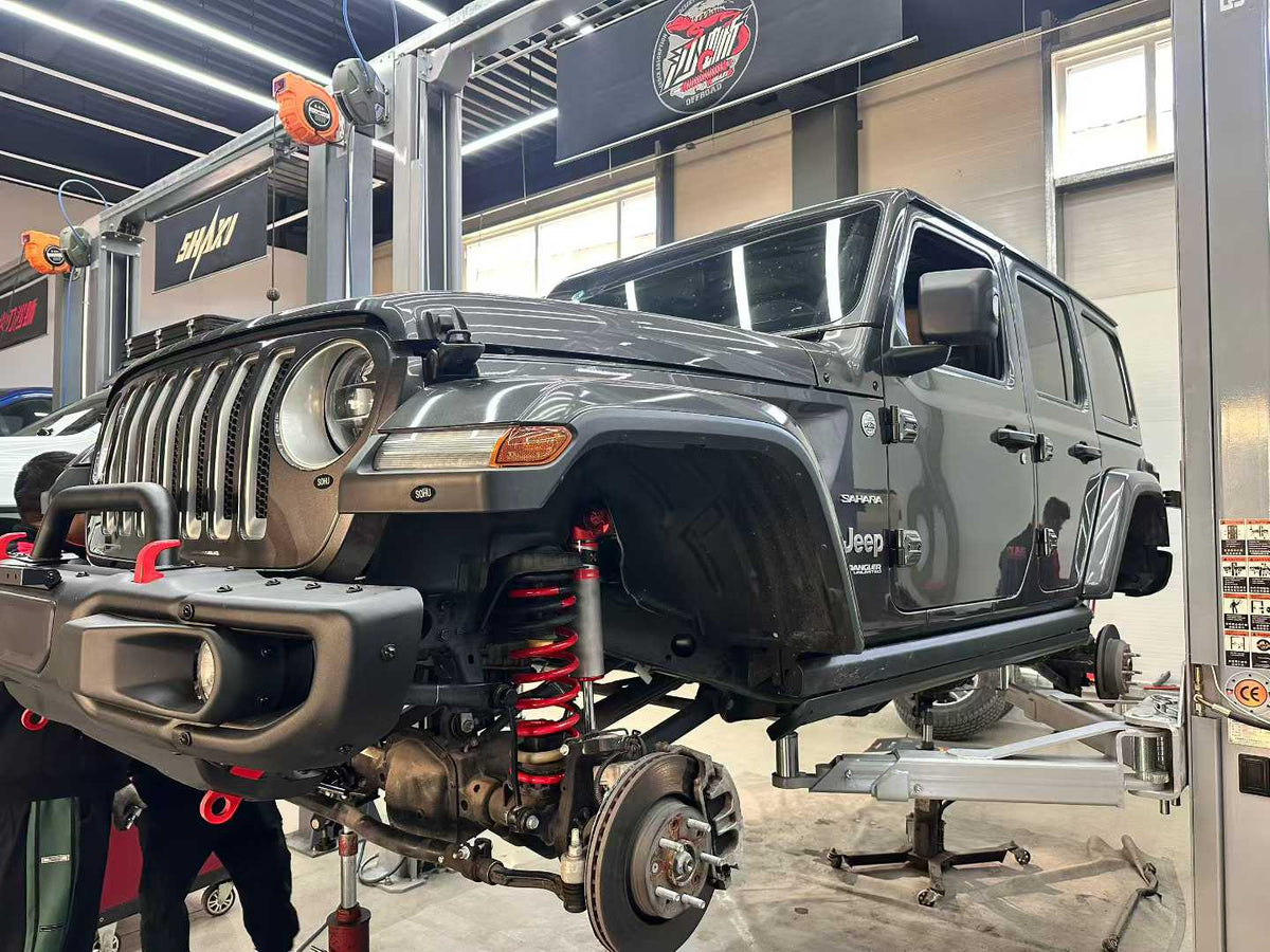 Jeep Wrangler JL with SHAXI EVO73A suspension kit installed – photo 17