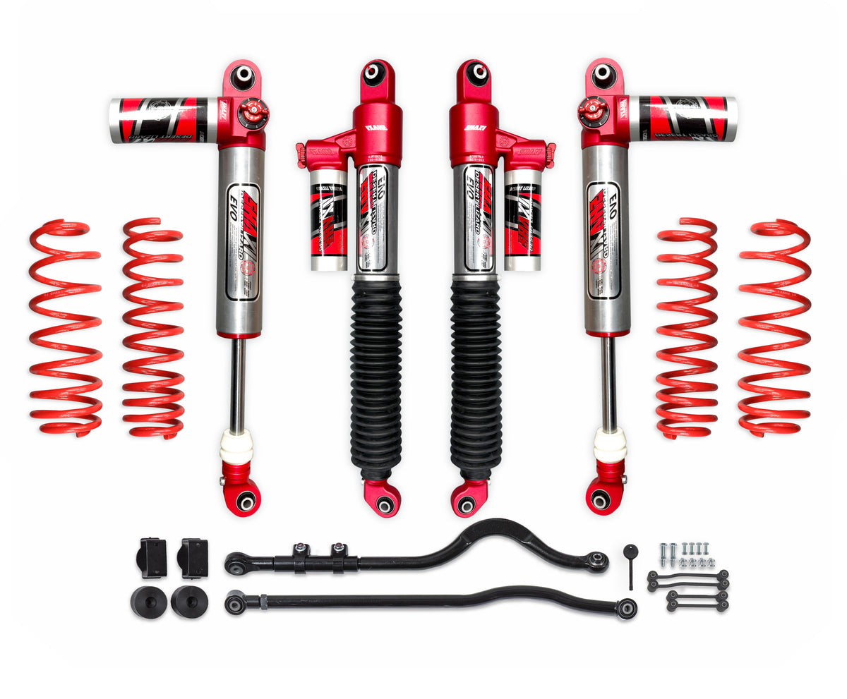 SHAXI EVO73A nitrogen suspension kit for Jeep Wrangler JL – product photo