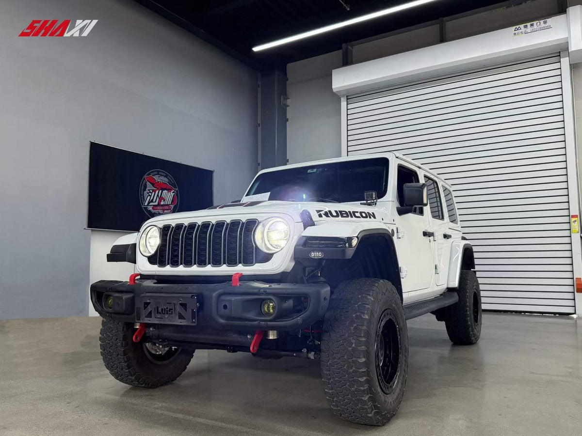 Jeep Wrangler JL with SHAXI HRSX Fire Blade suspension kit installed – photo 1