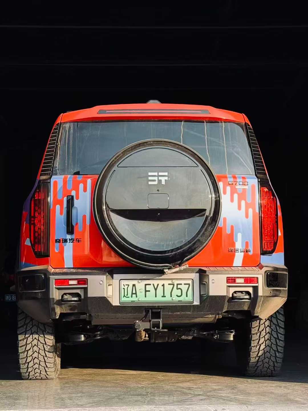 Jetour Zongheng G700 with SHAXI EVO73A suspension kit installed – photo 12