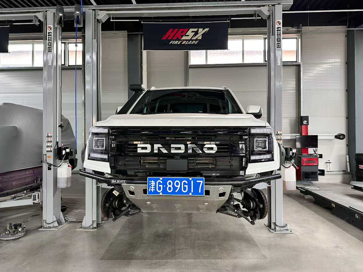 JMC Grand Avenue with SHAXI HRSX Fire Blade suspension kit installed – photo 1