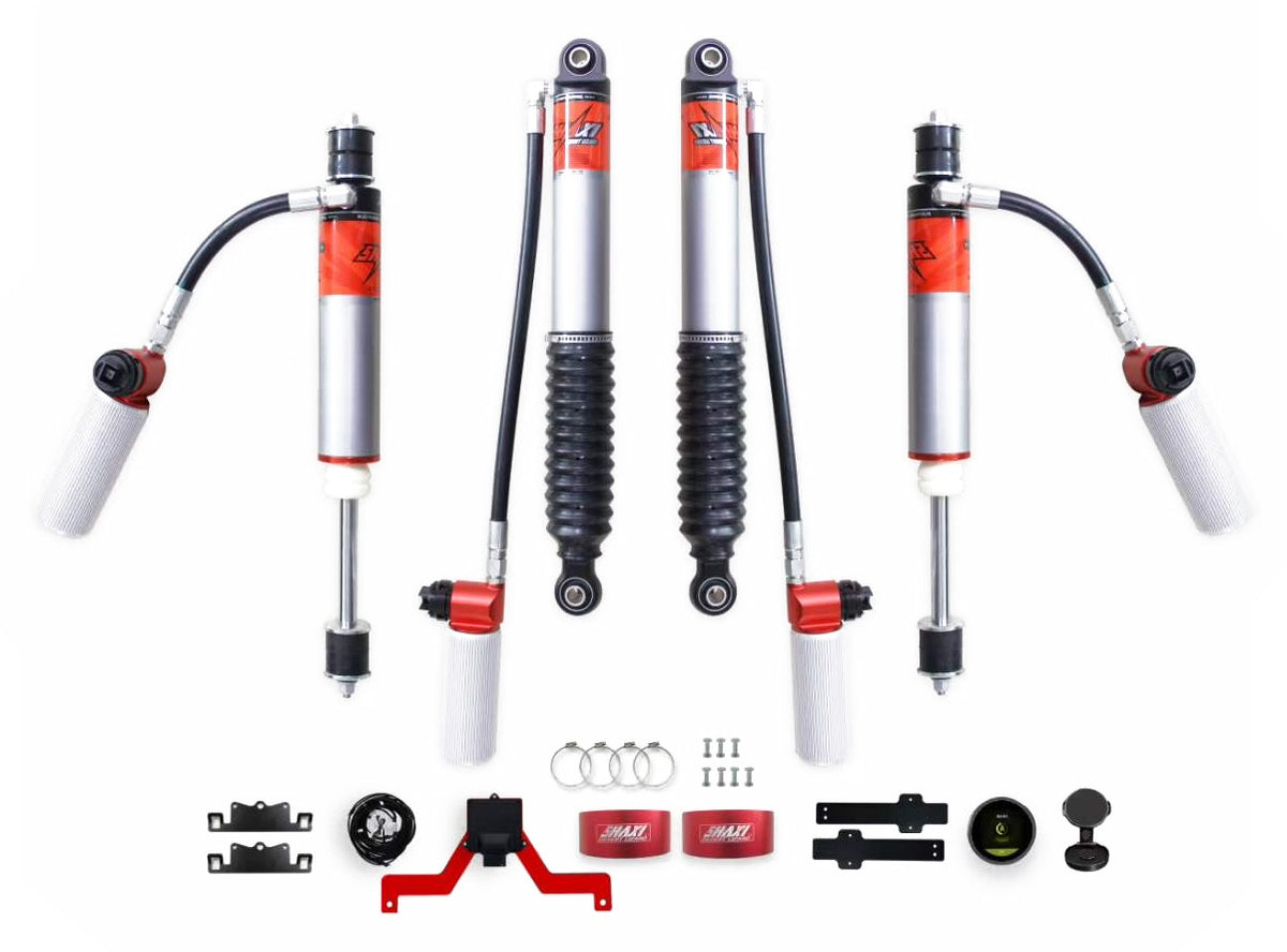SHAXI E-Control nitrogen suspension kit for Toyota Land Cruiser 78 / Troop Carrier – product photo
