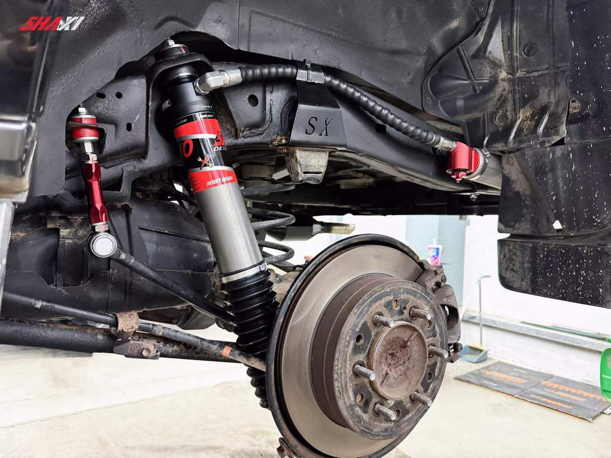 Toyota Land Cruiser Prado 120 with SHAXI EVO73A suspension kit installed – photo 4