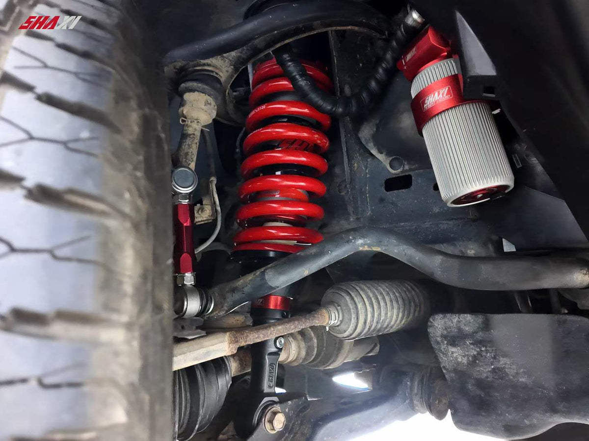 Toyota Land Cruiser Prado 120 with SHAXI EVO73A suspension kit installed – photo 5