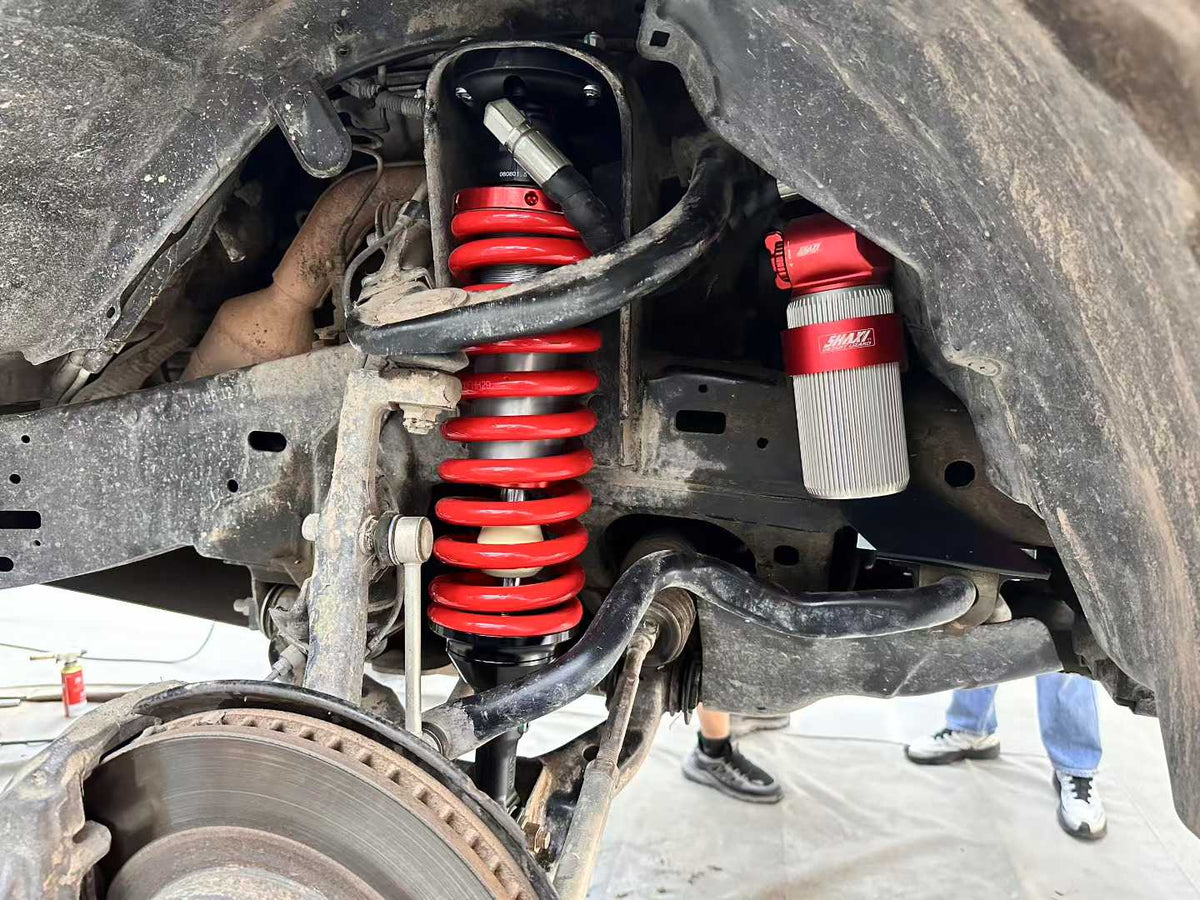 Toyota Land Cruiser Prado 120 with SHAXI EVO73A suspension kit installed – photo 8