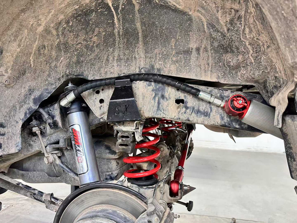 Toyota Land Cruiser Prado 120 with SHAXI EVO73A suspension kit installed – photo 11