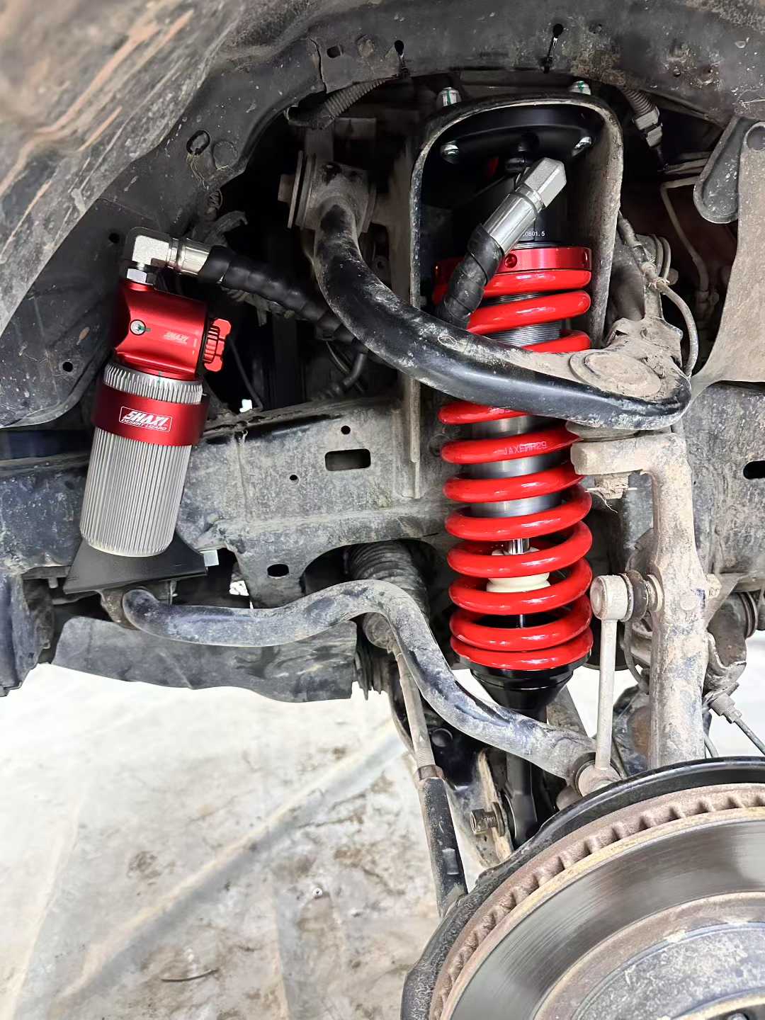 Toyota Land Cruiser Prado 120 with SHAXI EVO73A suspension kit installed – photo 13