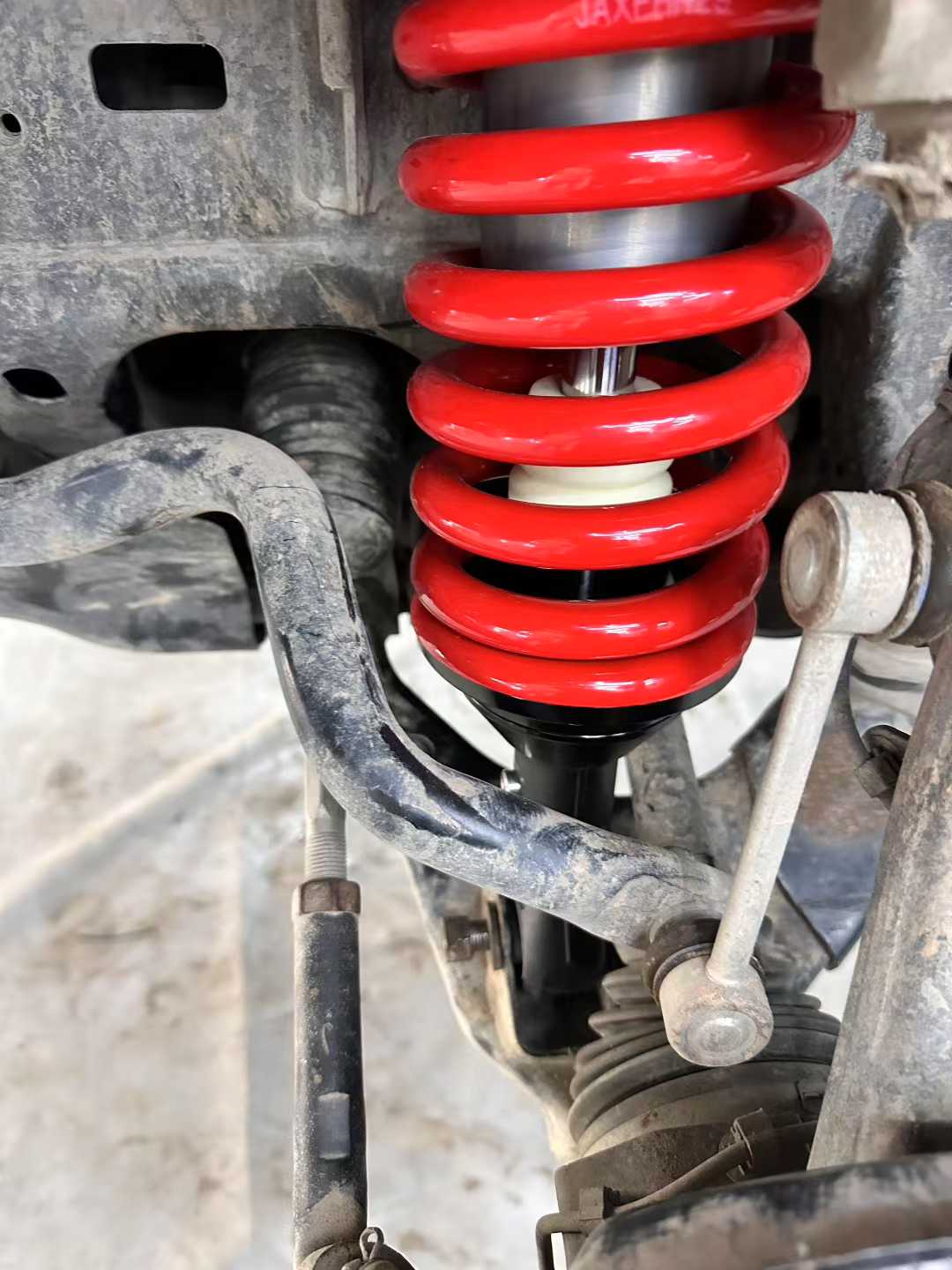 Toyota Land Cruiser Prado 120 with SHAXI EVO73A suspension kit installed – photo 14
