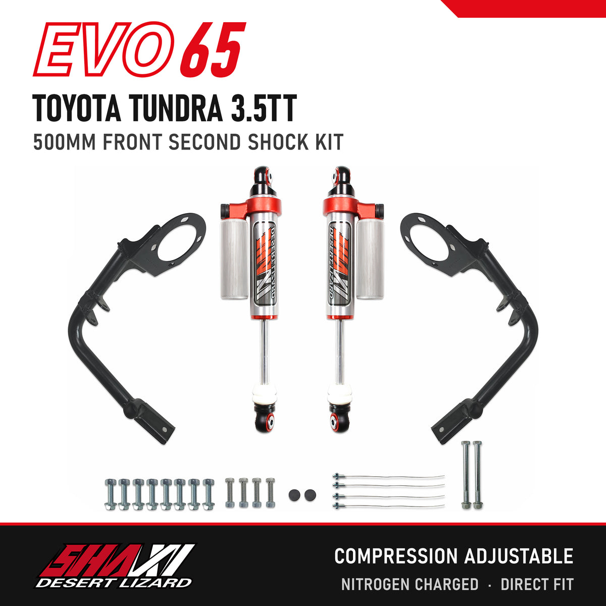 SHAXI EVO65 front second shocks for Toyota Tundra 3.5TT – main image