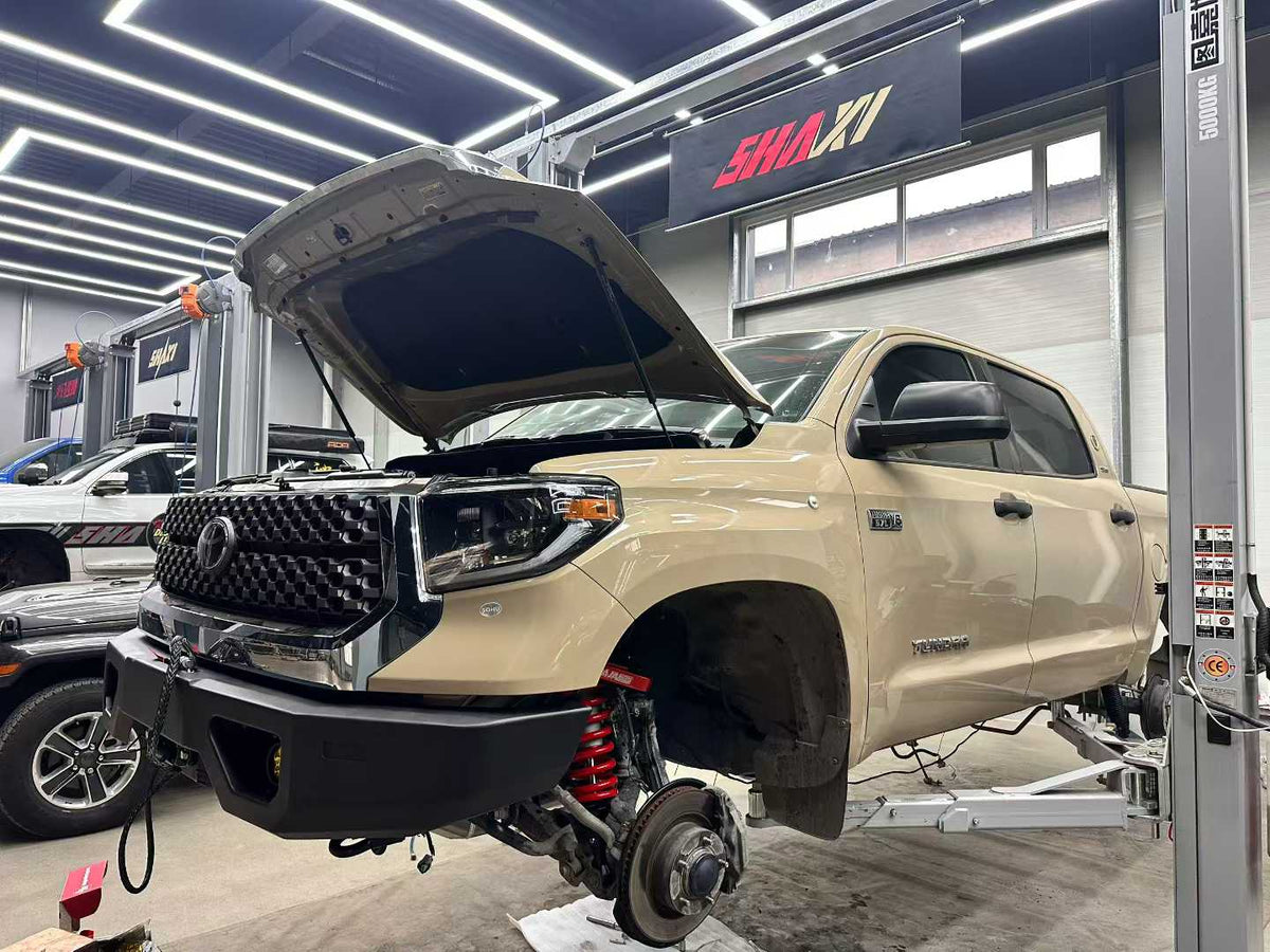 Toyota Tundra 5.7 with SHAXI EVO73 suspension kit installed – photo 5