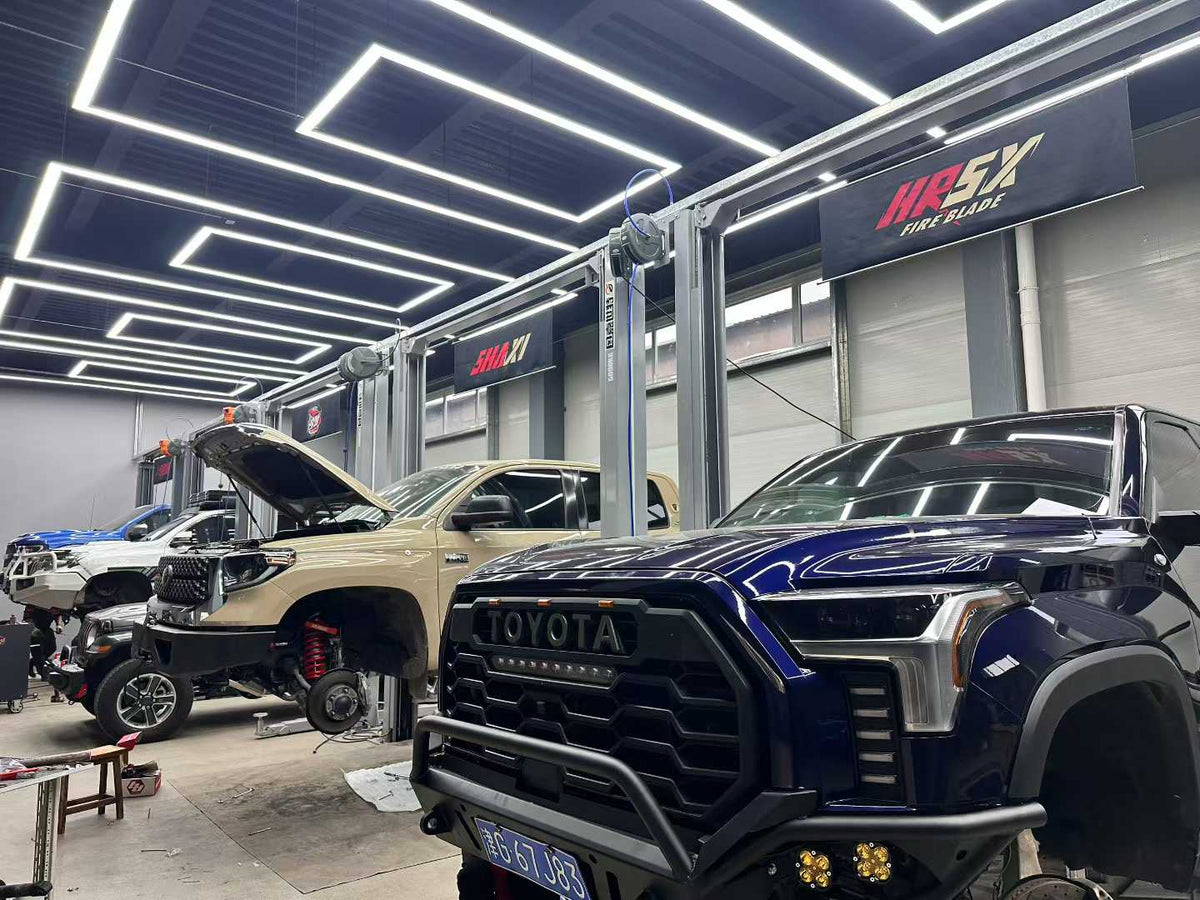 Toyota Tundra 5.7 with SHAXI EVO73 suspension kit installed – photo 6