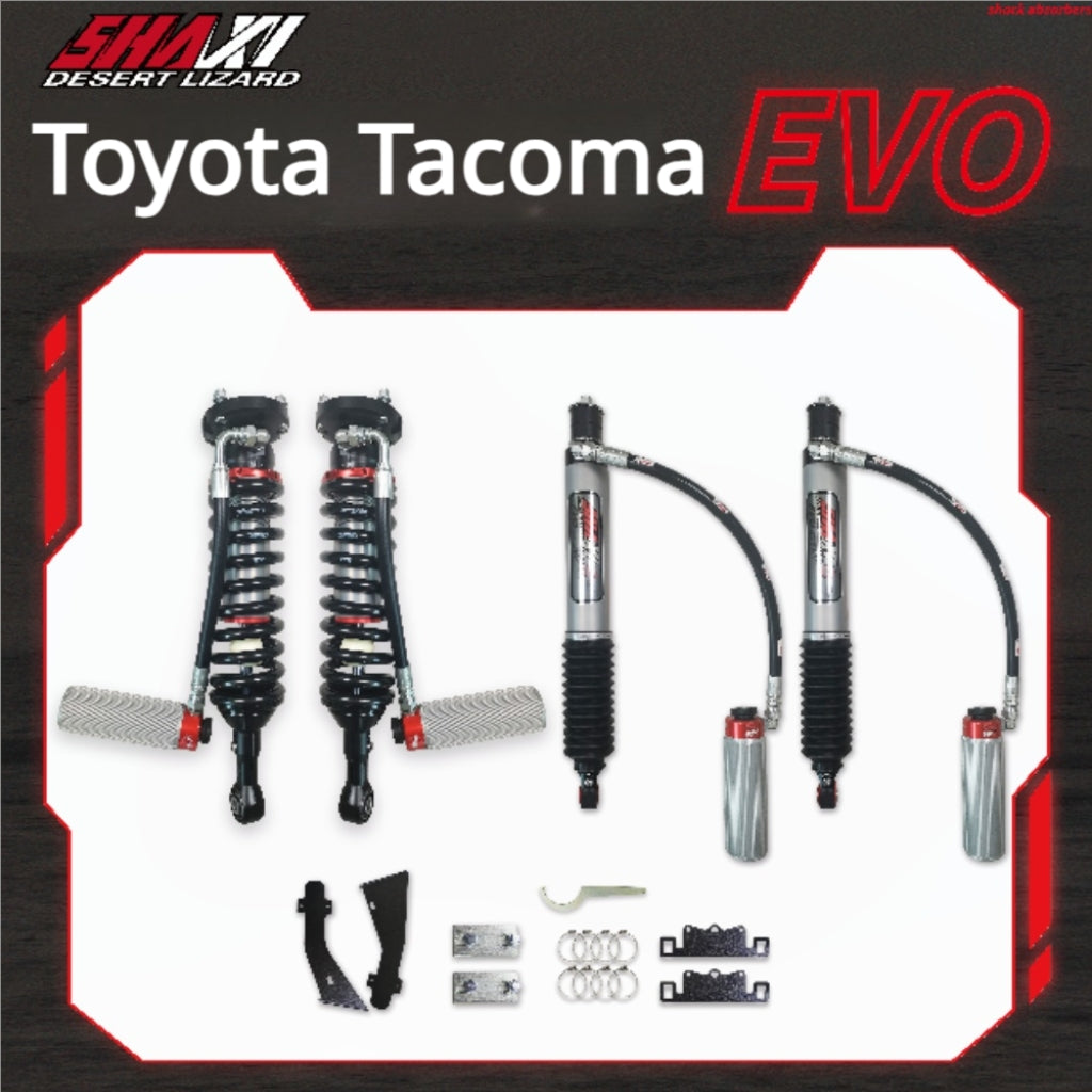 GWM Toyota Tacoma EVO 73 SHAXI Nitrogen-Filled Adjustable Shock Absorbers